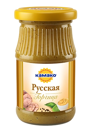 картинка Горчица Русская 170г ст/б от магазина Белбаза