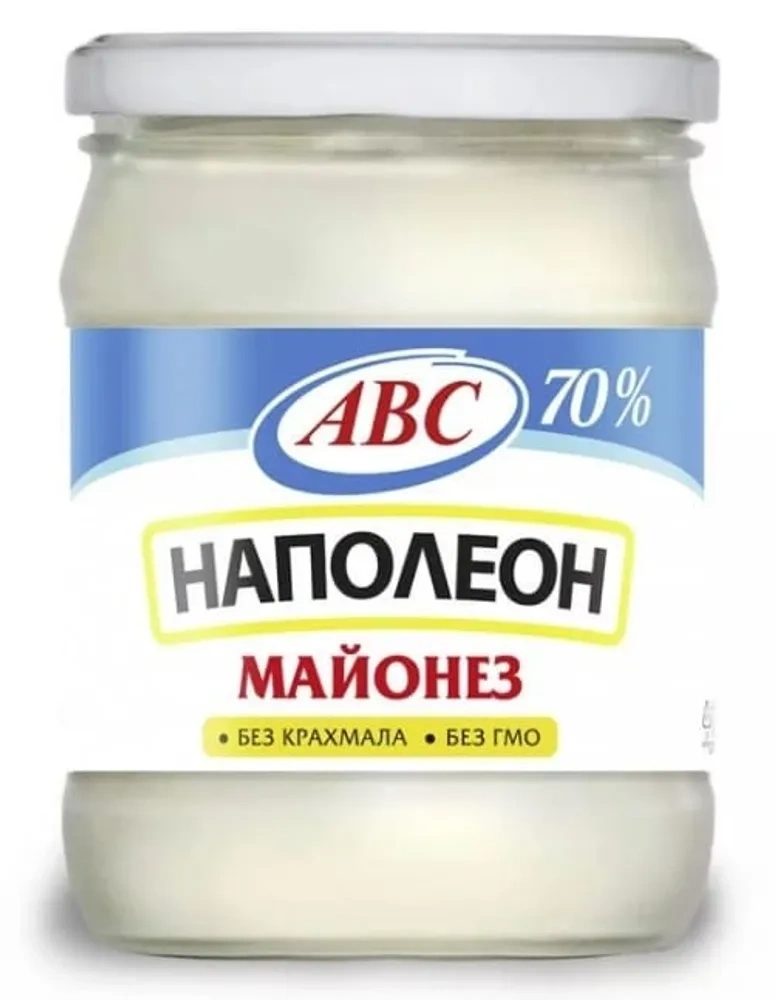 картинка Майонез Наполеон 70% 430г ст/б от магазина Белбаза